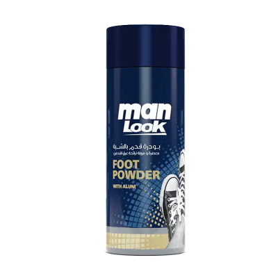 MAN LOOK FOOT POWDER ALUM 50 GM